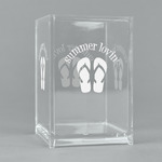 FlipFlop Acrylic Pen Holder (Personalized)