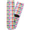 FlipFlop Adult Crew Socks - Single Pair - Front and Back