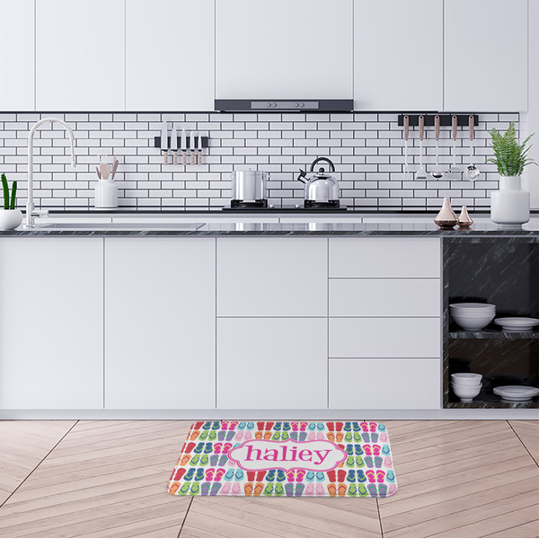 FlipFlop Anti-Fatigue Kitchen Mats - LIFESTYLE