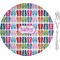 FlipFlop Glass Appetizer / Dessert Plate 8" (Personalized)