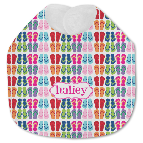 FlipFlop Baby Bib - AFT closed