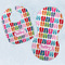 FlipFlop Baby Bib & Burp Set w/ Name or Text