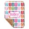 FlipFlop Sherpa Baby Blanket - 30" x 40" w/ Name or Text
