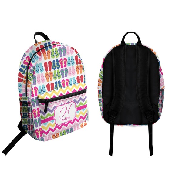 FlipFlop Backpack front and back - Apvl