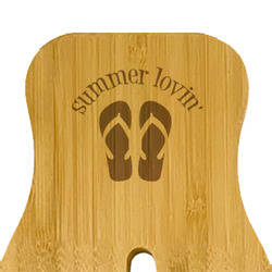FlipFlop Bamboo Salad Mixing Hand (Personalized)