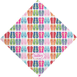 FlipFlop Dog Bandana Scarf w/ Name or Text