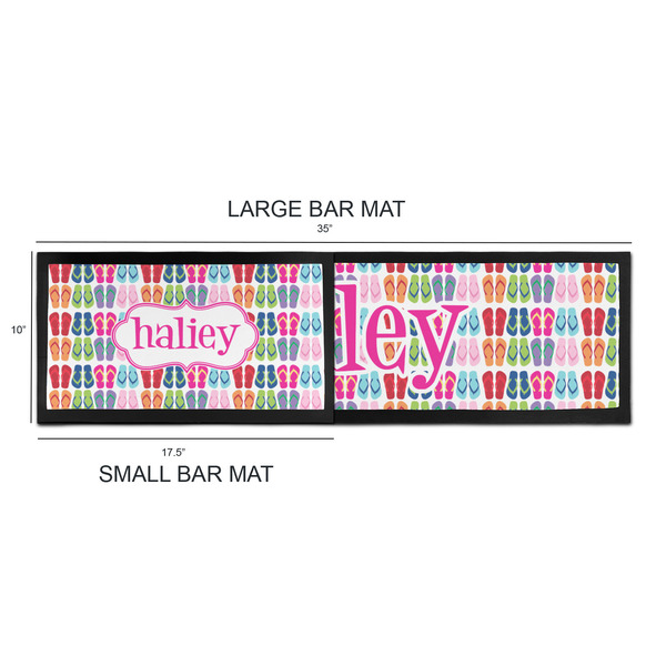 FlipFlop Bar Mats - Sizing Chart