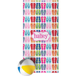 FlipFlop Beach Towel (Personalized)