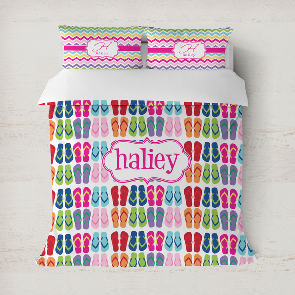 Custom FlipFlop Duvet Cover (Personalized)