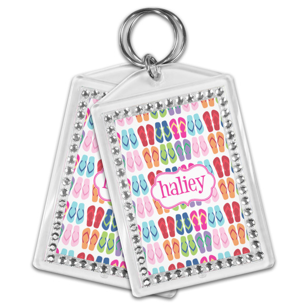 FlipFlop Bling Keychain - MAIN