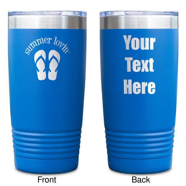 FlipFlop Blue Polar Camel Tumbler - 20oz - Double Sided - Approval