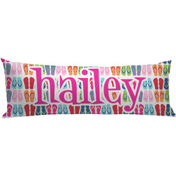 FlipFlop Body Pillow Case (Personalized)