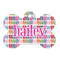 FlipFlop Bone Shaped Dog ID Tag (Personalized)