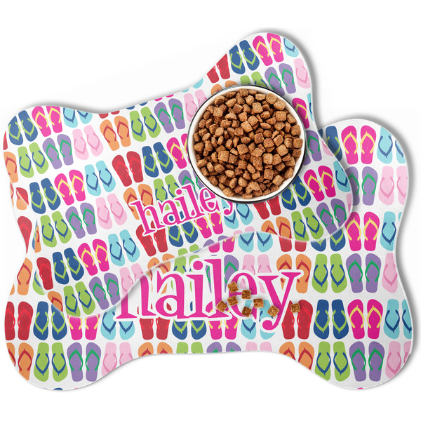 FlipFlop Bone Shaped Dog Mats - MAIN