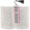 FlipFlop Bookmark with tassel - In book