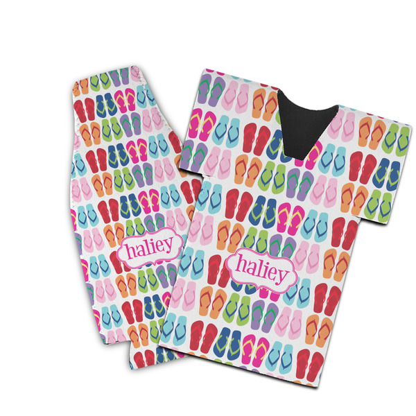Custom FlipFlop Bottle Cooler (Personalized)