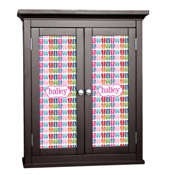 Custom FlipFlop Cabinet Decal - Large (Personalized)