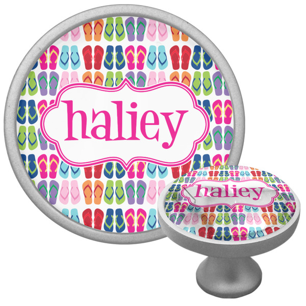 FlipFlop Cabinet Knob - Nickel - Multi Angle