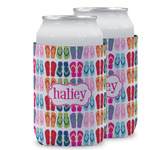 FlipFlop Can Cooler (12 oz) w/ Name or Text