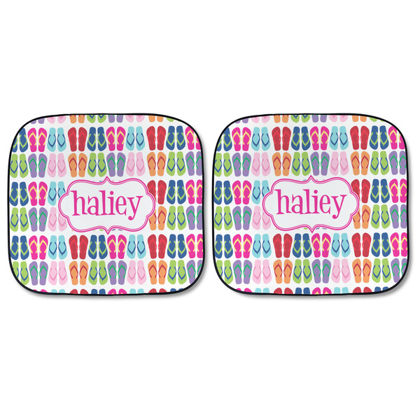 FlipFlop Car Sun Shades - FRONT