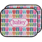 FlipFlop Car Floor Mats (Back Seat) (Personalized)