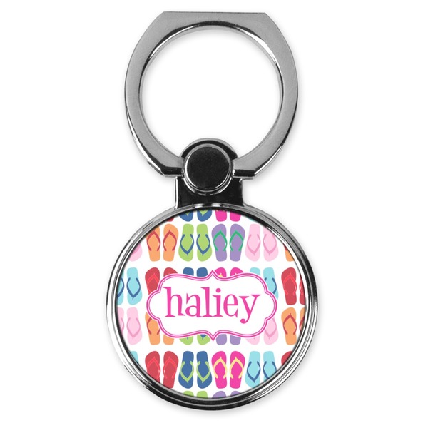 Custom FlipFlop Cell Phone Ring Stand & Holder (Personalized)