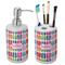 FlipFlop Ceramic Bathroom Accessories Set (Personalized)
