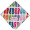 FlipFlop Cloth Napkins - Personalized Dinner (Folded Four Corners)