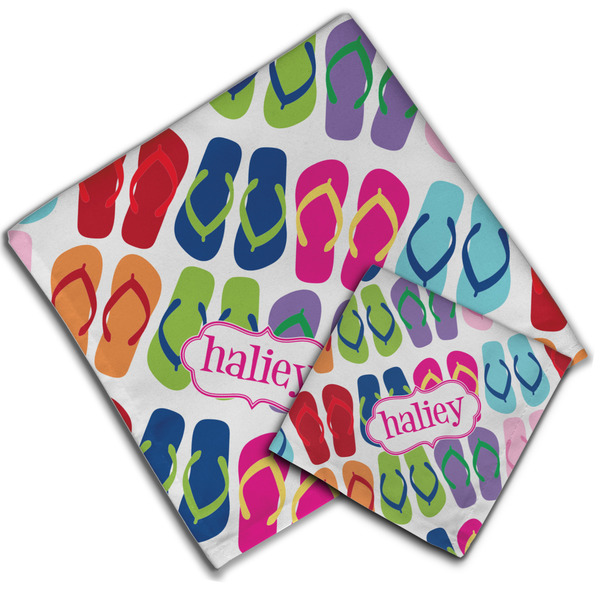 FlipFlop Cloth Napkins - Personalized Lunch & Dinner (PARENT MAIN)