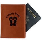 FlipFlop Passport Holder - Faux Leather - Double Sided (Personalized)