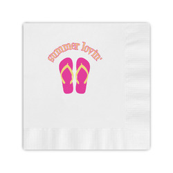 FlipFlop Coined Cocktail Napkins (Personalized)