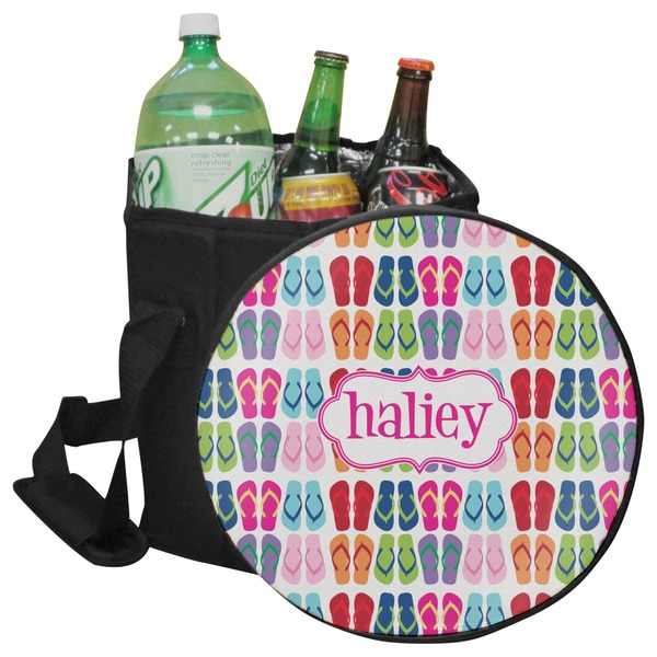 Custom FlipFlop Collapsible Cooler & Seat (Personalized)