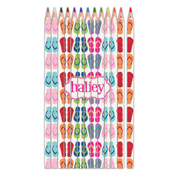 FlipFlop Colored Pencils (Personalized)