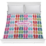 FlipFlop Comforter - Full / Queen (Personalized)