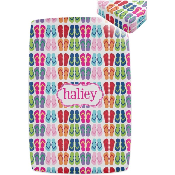 FlipFlop Crib Fitted Sheet - Apvl