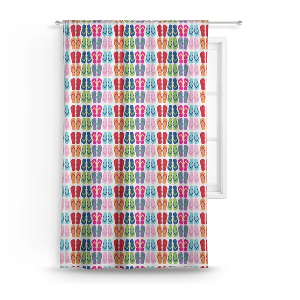 Custom FlipFlop Curtain - 50"x84" Panel