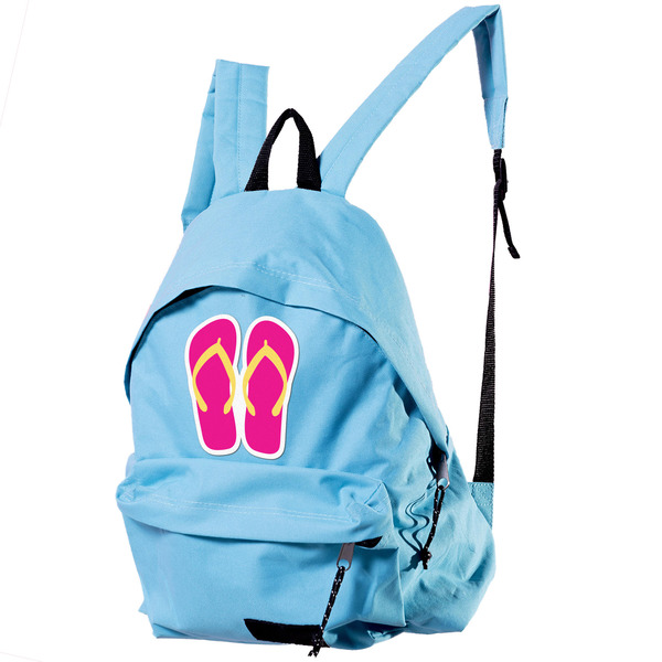 FlipFlop Custom Shape Iron On Patches - XL single APPROVAL