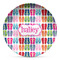 FlipFlop Microwave Safe Plastic Plate - Composite Polymer (Personalized)