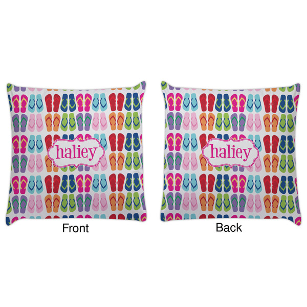 FlipFlop Decorative Pillow Case - Approval