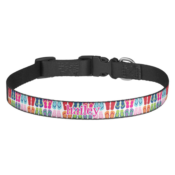 Custom FlipFlop Dog Collar (Personalized)