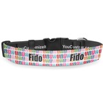 FlipFlop Deluxe Dog Collar - Large (13" to 21") (Personalized)