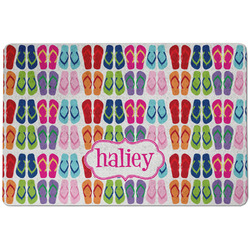 FlipFlop Dog Food Mat w/ Name or Text