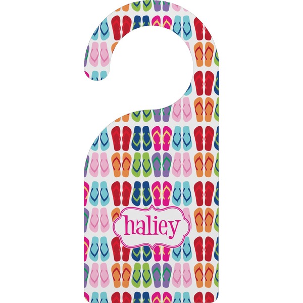 Custom FlipFlop Door Hanger (Personalized)