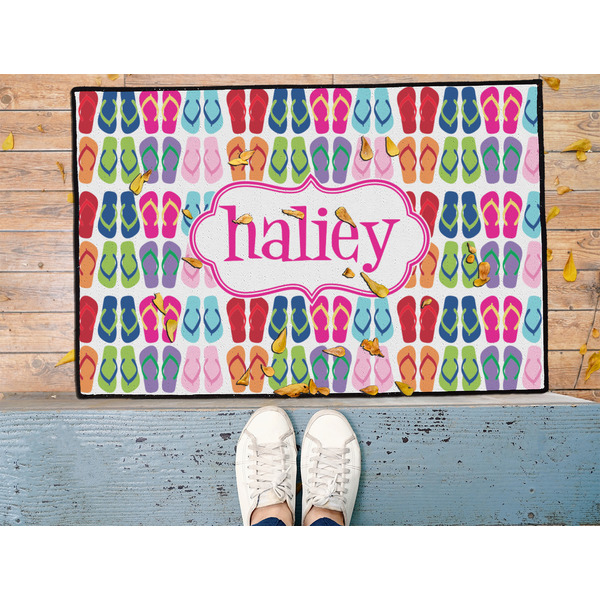 FlipFlop Door Mat - LIFESTYLE (Med)