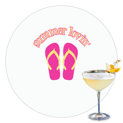 FlipFlop Printed Drink Topper - 3.5" (Personalized)