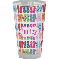 FlipFlop Pint Glass - Full Color (Personalized)