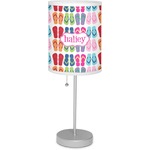 FlipFlop 7" Drum Lamp with Shade Linen (Personalized)