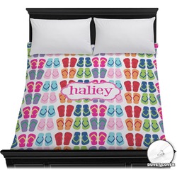 FlipFlop Duvet Cover - Full / Queen (Personalized)