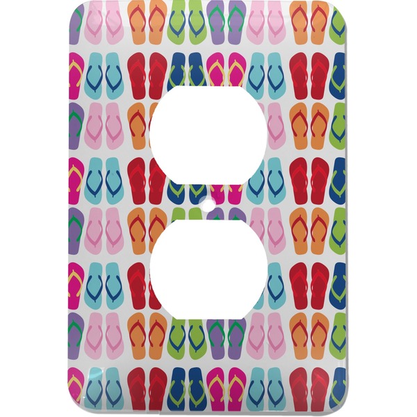 Custom FlipFlop Electric Outlet Plate