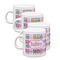 FlipFlop Single Shot Espresso Cups - Set of 4 (Personalized)